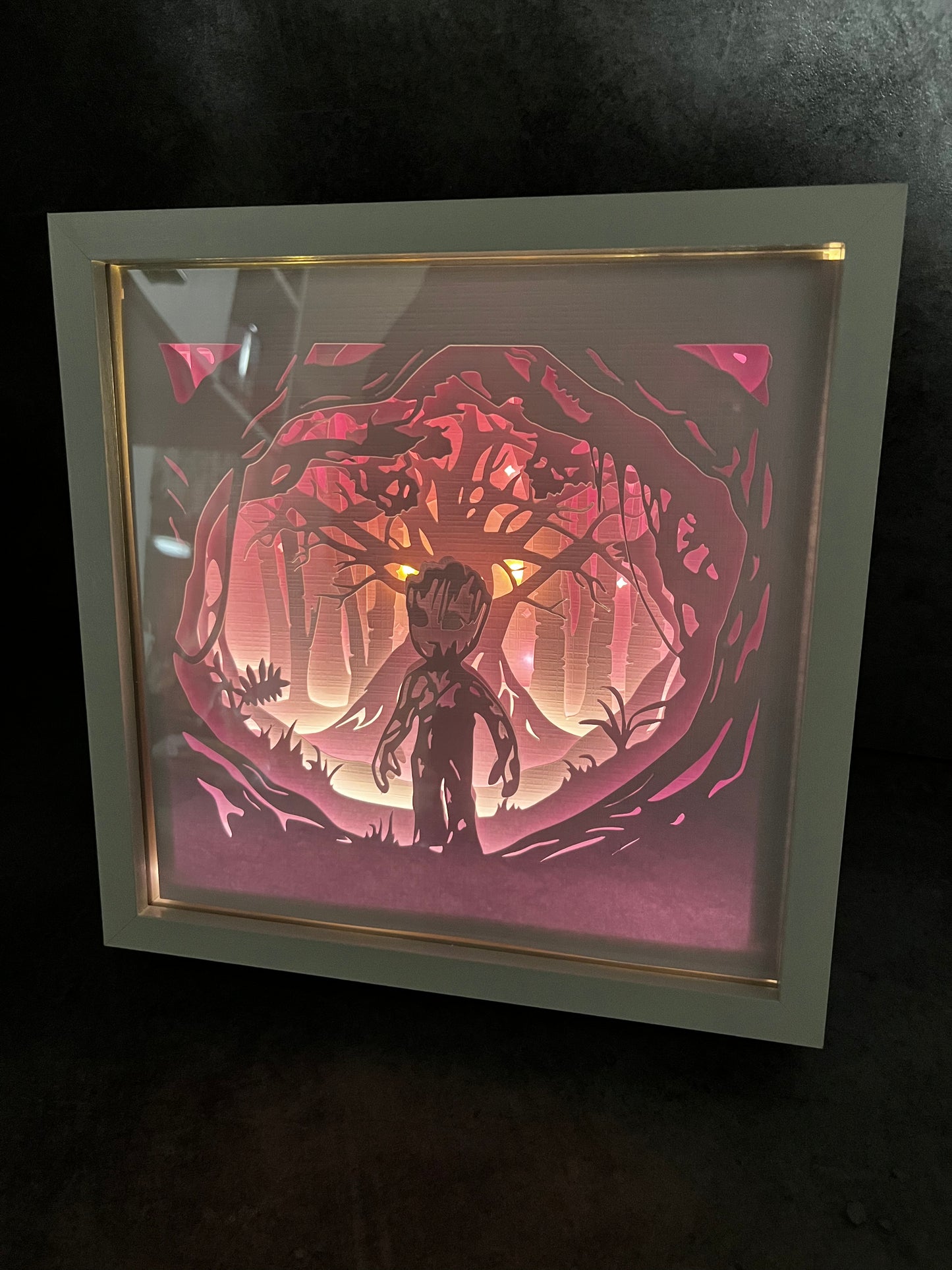 Shadowbox Groot